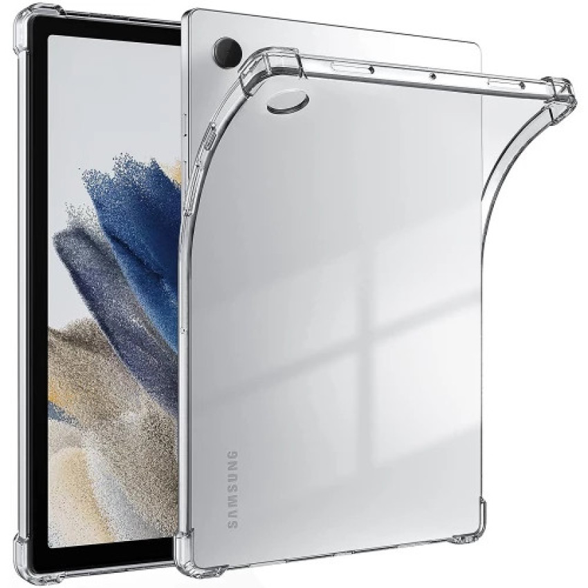 Θήκη Πλάτης Σιλικόνης Anti Shock για Samsung Galaxy A8 10.5'' X200/X205 - Χρώμα: Διάφανο