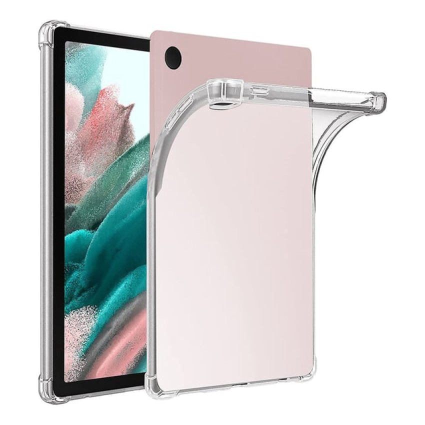 Θήκη Πλάτης Σιλικόνης Anti Shock για Samsung Galaxy Tab A9+ 11" - Χρώμα: Διάφανο