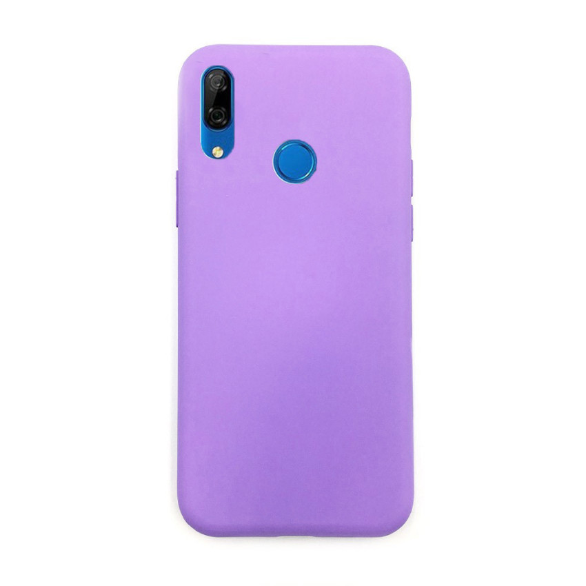 Θήκη Πλάτης Σιλικόνης Soft για Huawei Y9 Prime 2019 - Χρώμα: Λιλά