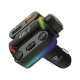 Lenyes CA886 Bluetooth Ανοιχτής Ακρόασης FM Transmitter και Φορτιστής Αυτοκινήτου