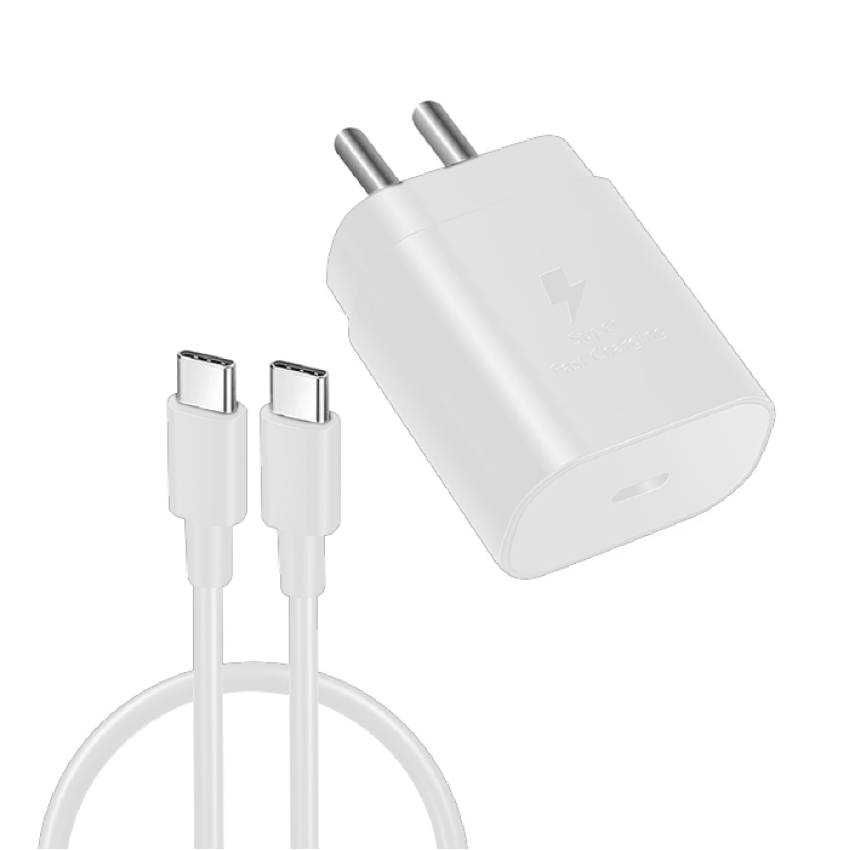 PZX P47 5A Fast Charging Φορτιστής SmartPhone με 1 θύρα Type-C & Καλώδιο USB-A σε Type-C 66W - Χρώμα: Λευκό
