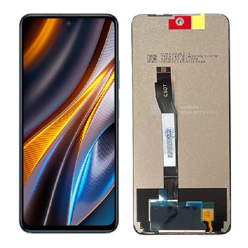 TFT Οθόνη LCD με Μηχανισμό Αφής για Xiaomi Redmi Note 11T Pro - Χρώμα: Μαύρο