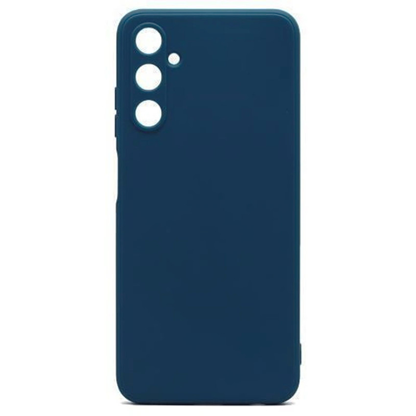 Θήκη Πλάτης Σιλικόνης Soft για Samsung Galaxy A05S - Χρώμα: Σκούρο Μπλέ