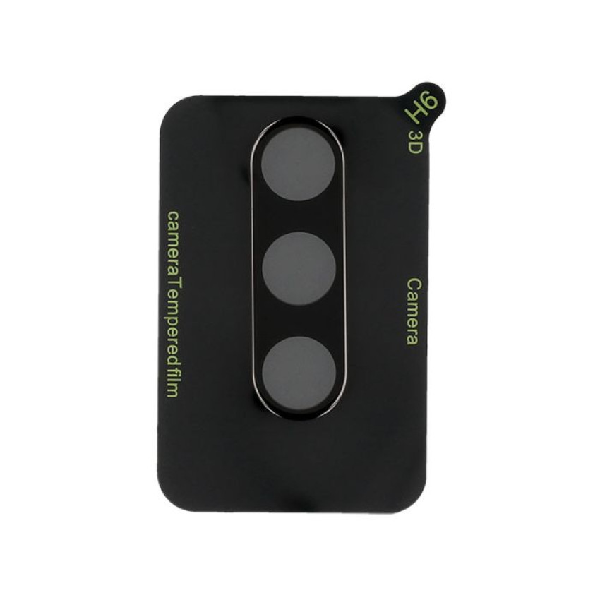 Full Cover Full Glue Tζαμάκι Προστασίας Πίσω Κάμερας για Samsung Galaxy S24 - Χρώμα: Μαύρο