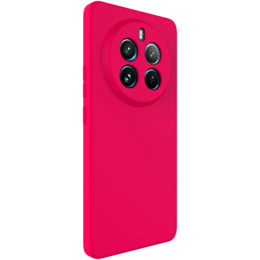 Θήκη Πλάτης Σιλικόνης Απλή για Realme 12 Plus 5G - Χρώμα: Φούξια