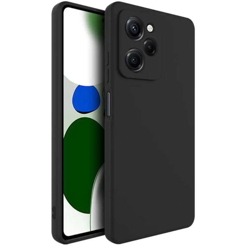 Θήκη Πλάτης Σιλικόνης Soft για Xiaomi Poco X5 Pro - Χρώμα: Μαύρο