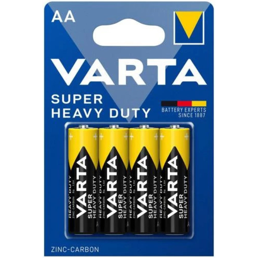 Varta Energy Αλκαλικές Μπαταρίες AA 1.5V 4τμχ. - Χρώμα: Μαύρο
