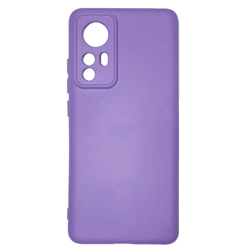 Θήκη Πλάτης Σιλικόνης Soft για Xiaomi Mi 12 Pro - Χρώμα: Λιλά
