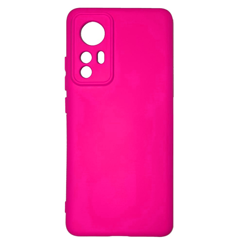 Θήκη Πλάτης Σιλικόνης Soft για Xiaomi Mi 12T/Mi 12T Pro - Χρώμα: Φούξια