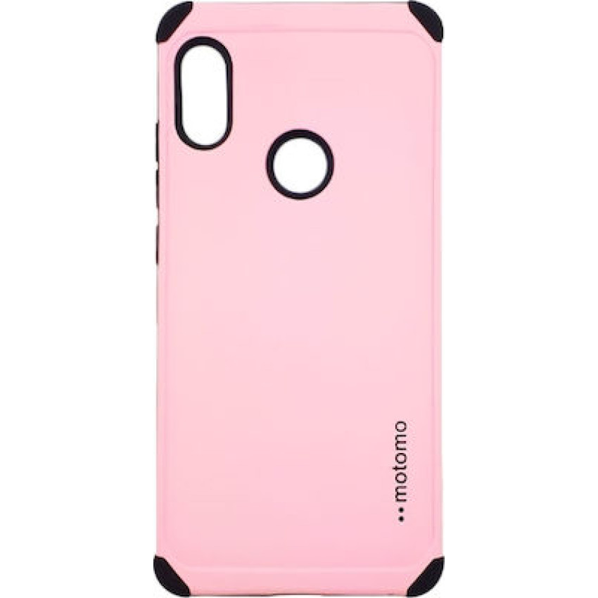 Σκληρή Θήκη Πλάτης Motomo για Xiaomi Redmi Note 6/6 Pro - Χρώμα: Ρόζ