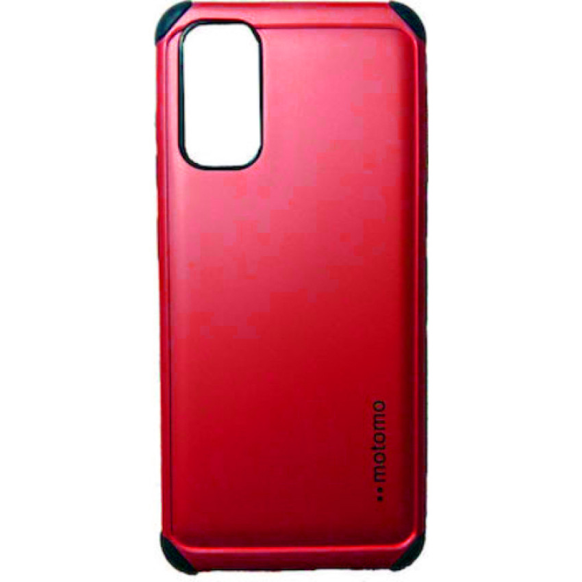 Σκληρή Θήκη Πλάτης Motomo για Xiaomi Redmi Note 9T - Χρώμα: Κόκκινο