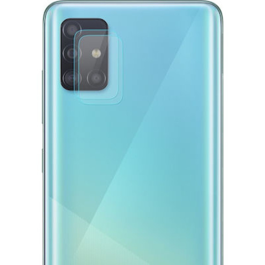 Full Glue Full Cover Full Glue Tζαμάκι Προστασίας Πίσω Κάμερας για Samsung Galaxy A32 5G - Χρώμα: Διάφανο