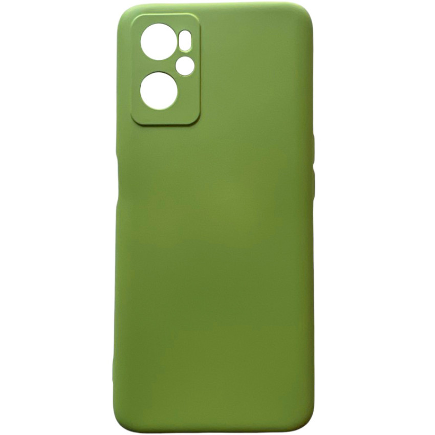 Θήκη Πλάτης Σιλικόνης Soft για Realme 9i - Χρώμα: Λαδί
