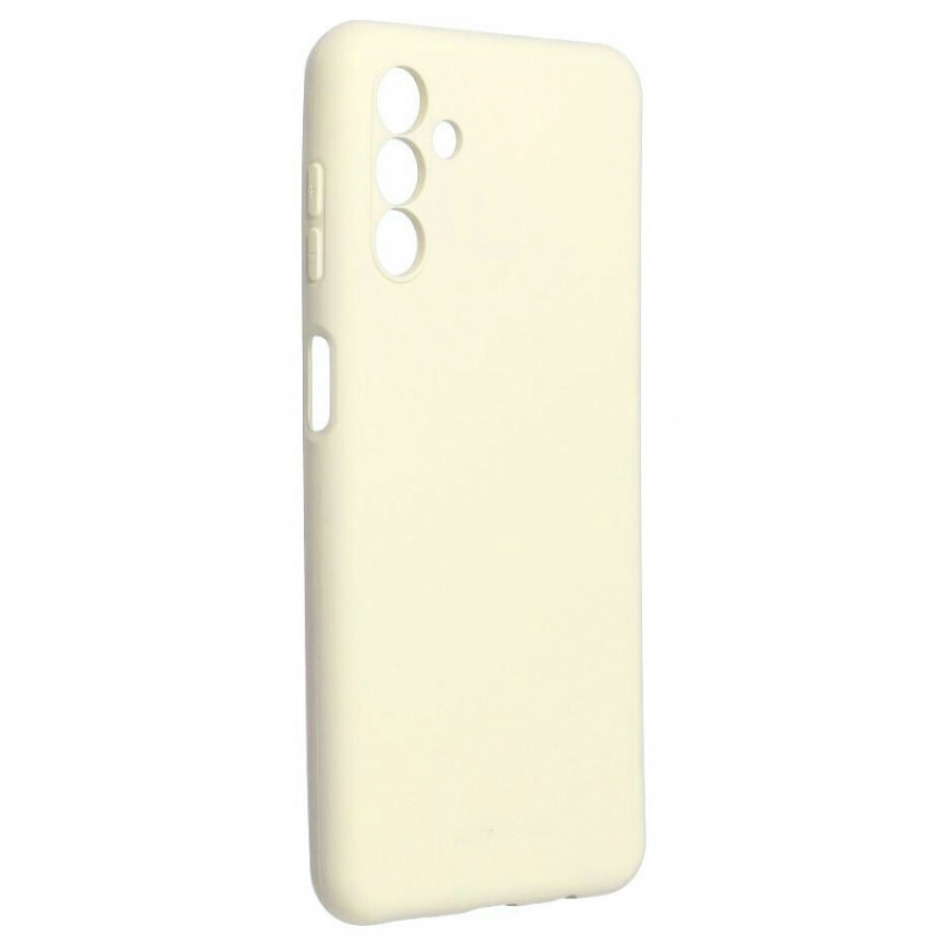 Θήκη Πλάτης Σιλικόνης Soft για Galaxy A13 5G - Χρώμα: Κρεμ
