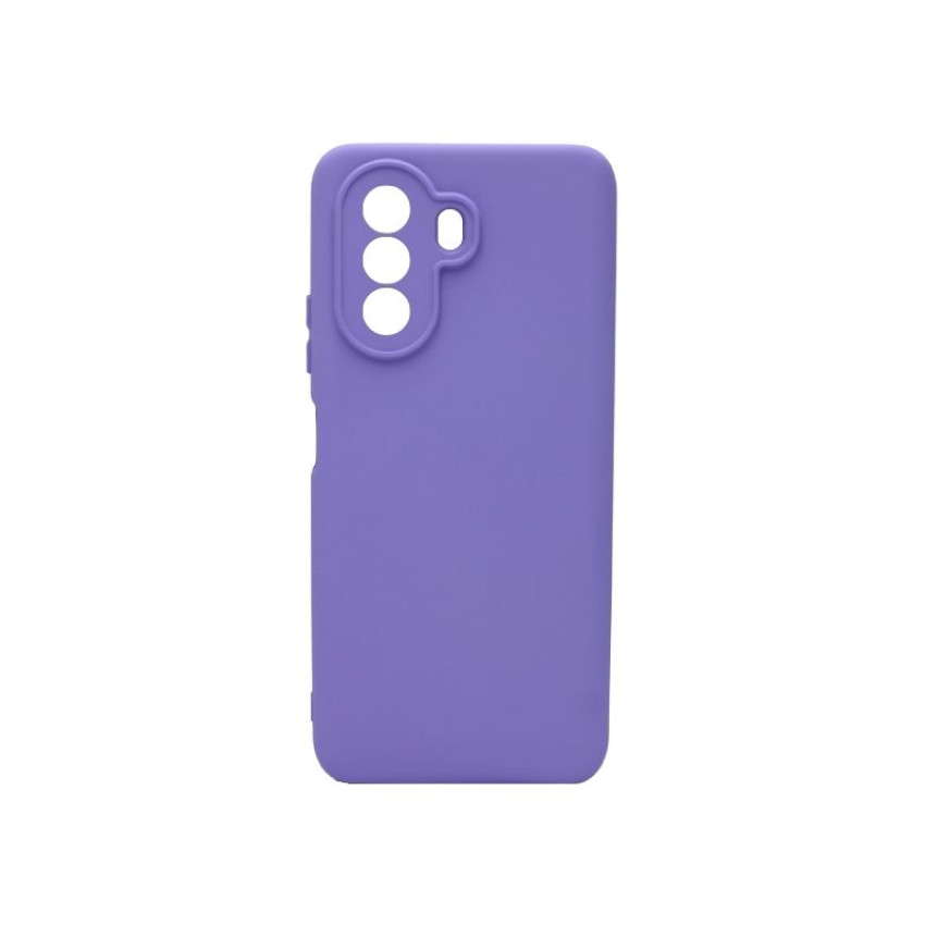 Θήκη Πλάτης Σιλικόνης Soft για Huawei Nova 10 - Χρώμα: Μωβ
