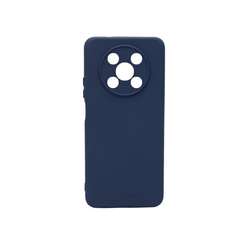 Θήκη Πλάτης Σιλικόνης Soft για Huawei Nova Y90 - Χρώμα: Σκούρο Μπλε