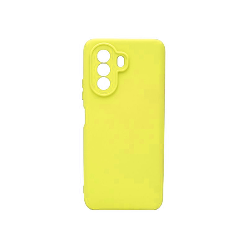 Θήκη Πλάτης Σιλικόνης Soft για Huawei Nova 10 - Χρώμα: Κίτρινο