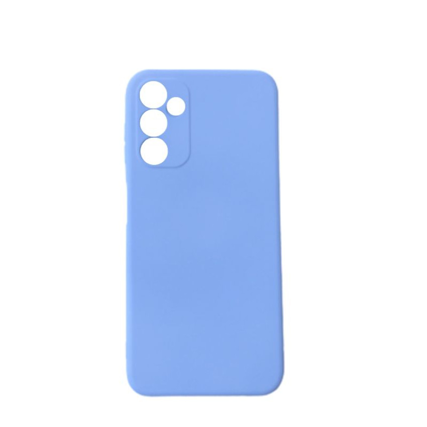 Θήκη Πλάτης Σιλικόνης Soft για Samsung Galaxy A14 - Χρώμα: Γαλάζιο