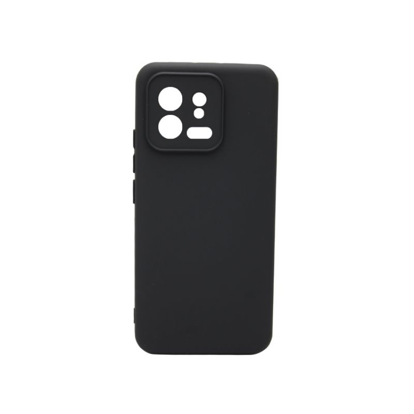 Θήκη Πλάτης Σιλικόνης Απλή για Xiaomi Mi 13 - Χρώμα: Μαύρο