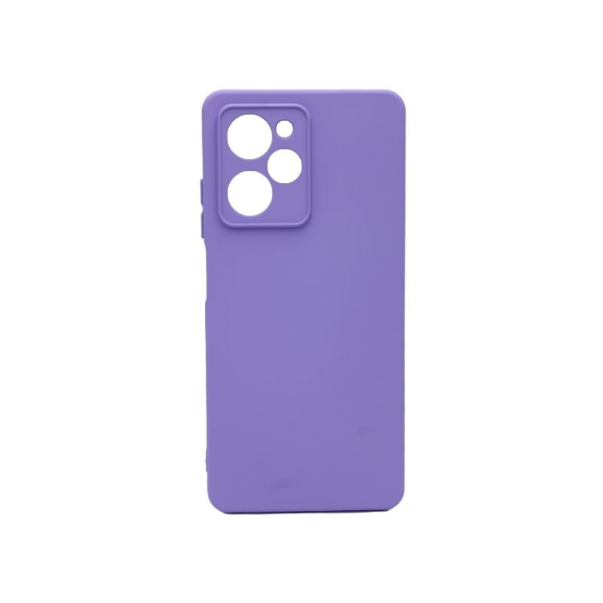 Θήκη Πλάτης Σιλικόνης Soft για Xiaomi Poco X5 Pro - Χρώμα: Λιλά