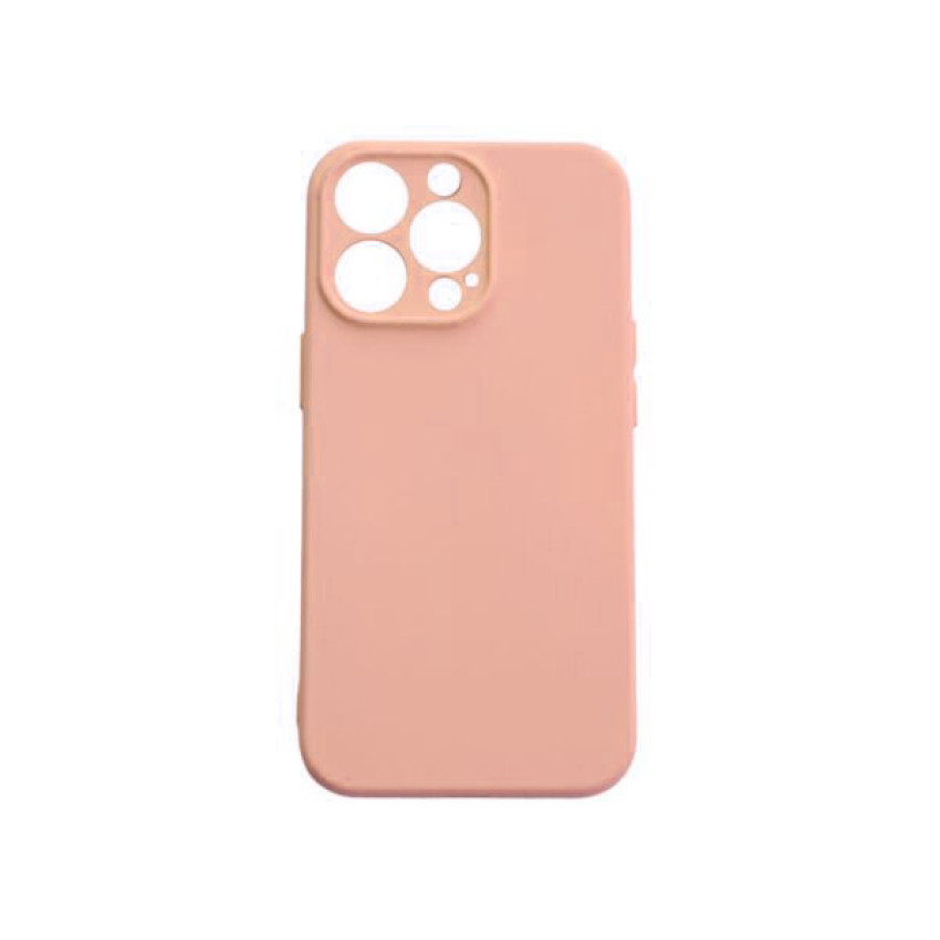 Θήκη Πλάτης Σιλικόνης Soft για Apple iPhone 12 Pro Max - Χρώμα: Ρόζ Απαλό