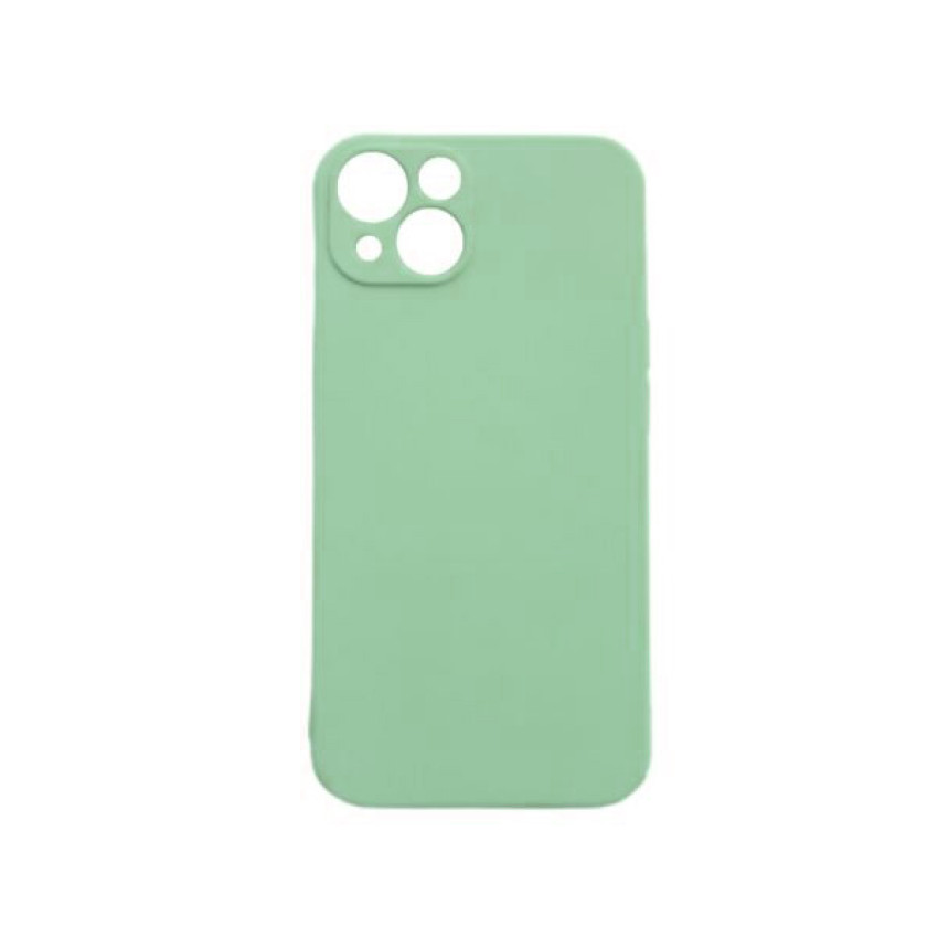 Θήκη Πλάτης Σιλικόνης Soft για Apple iPhone 13 - Χρώμα: Τιρκουάζ