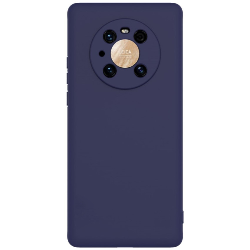 Θήκη Πλάτης Σιλικόνης Soft για Huawei Mate 40 Pro - Χρώμα: Σκούρο Μπλέ